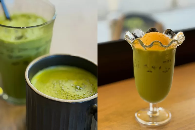 抹茶ラテがリニューアル（川口市カフェ・ロコピコ珈琲）